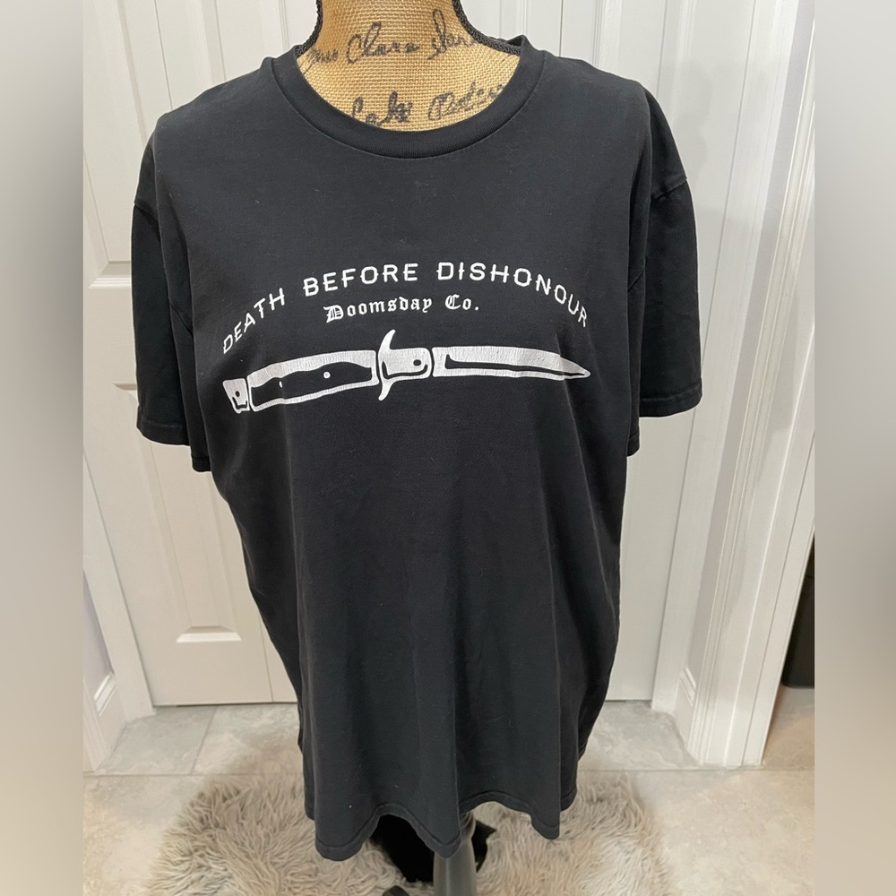 Doomsday Co Death Before Dishonour T-Shirt for Men